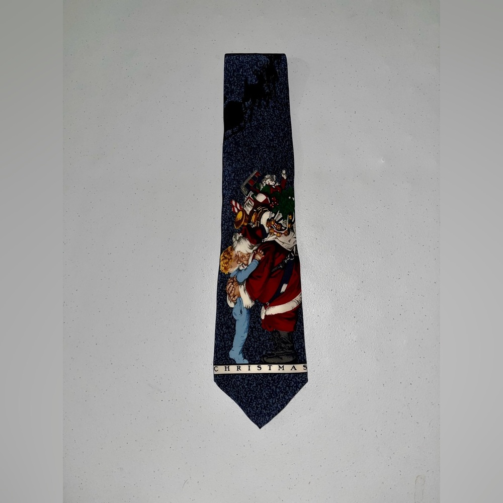 NIBag Saturday Evening Post Christmas All Silk Tie